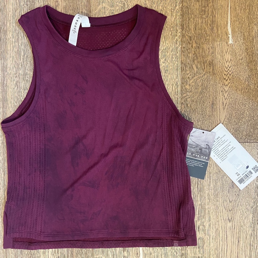Lululemon Train to Be Tank
